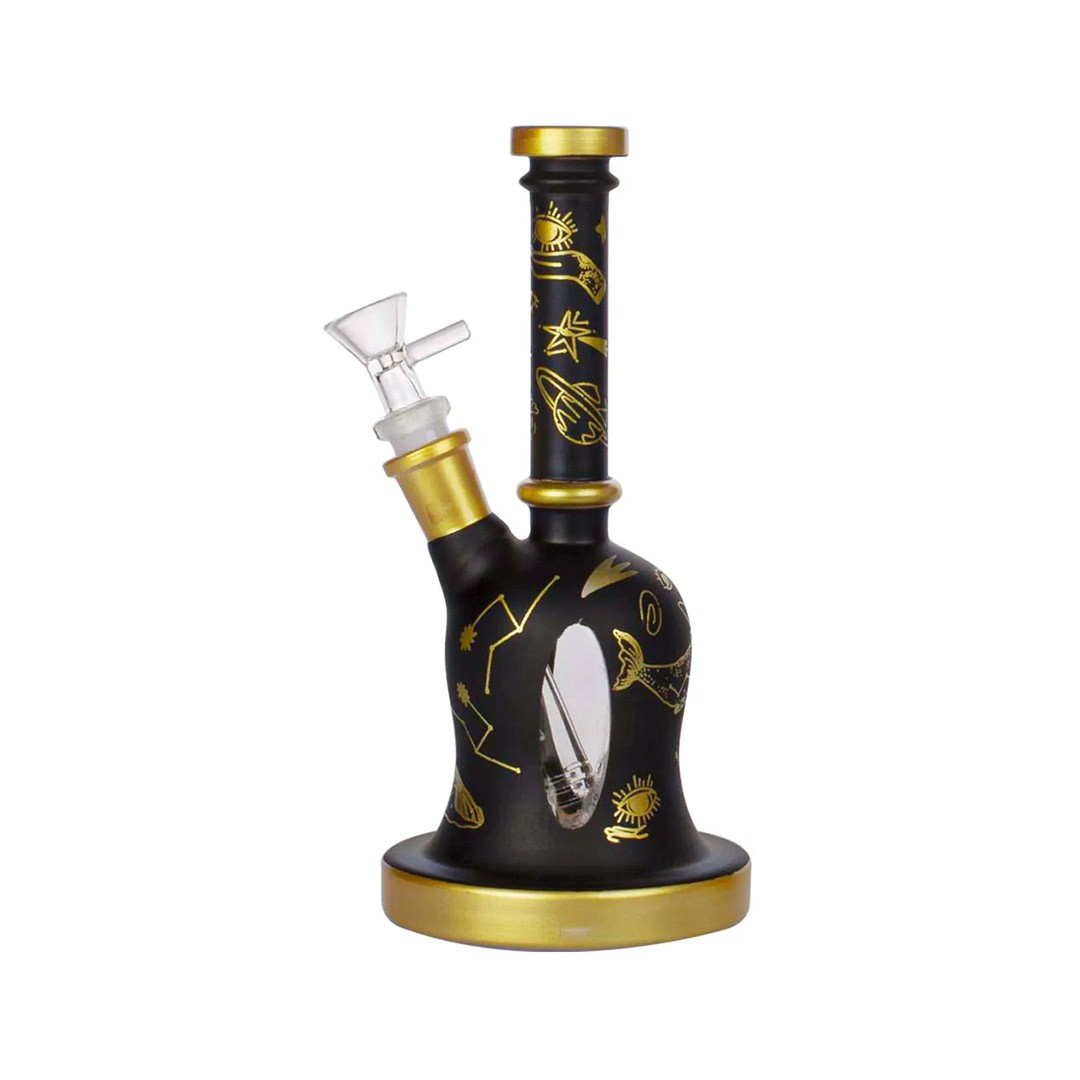 Бонг Amsterdam | Limited Edition Mixed Golden Round Base Bongs