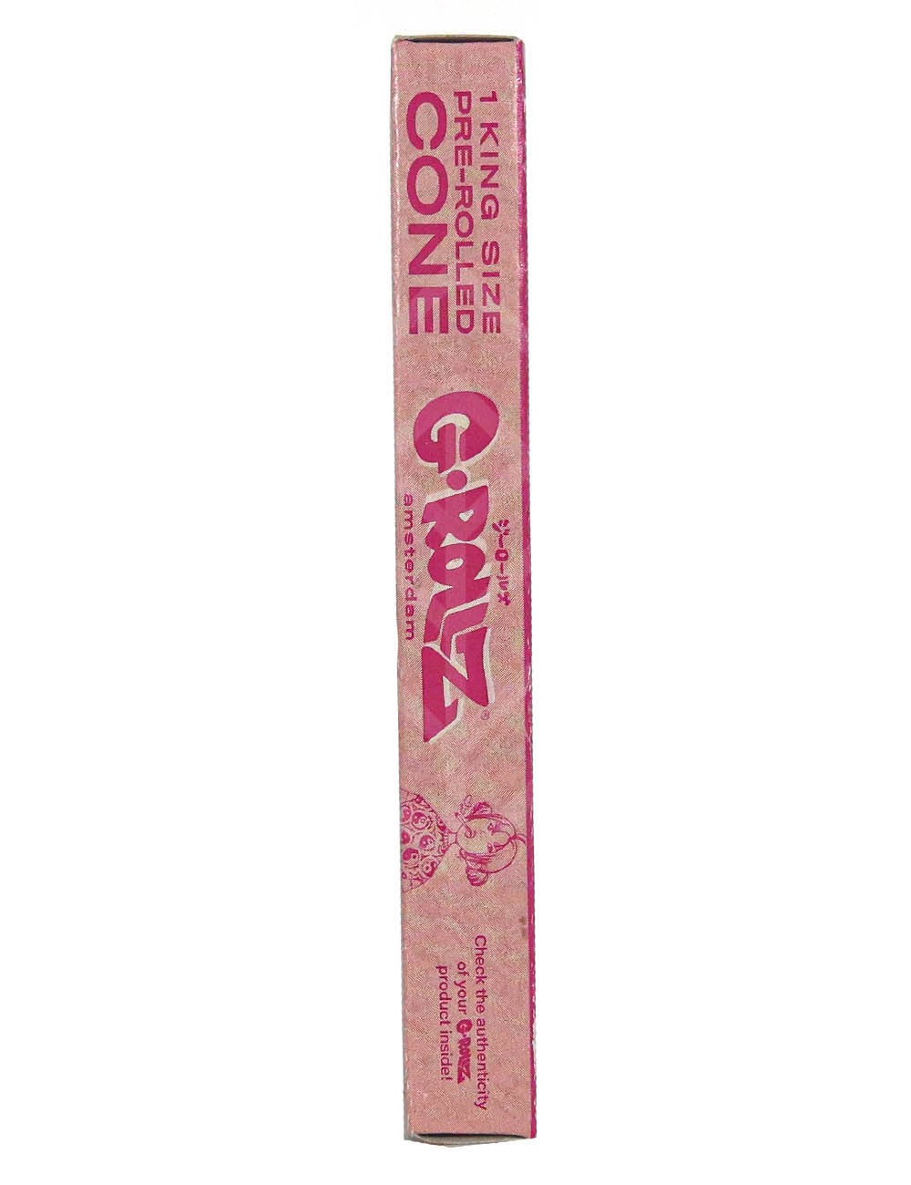 G-ROLLZ | KS Lightly Dyed Pink Pre-Rolled Single Cones