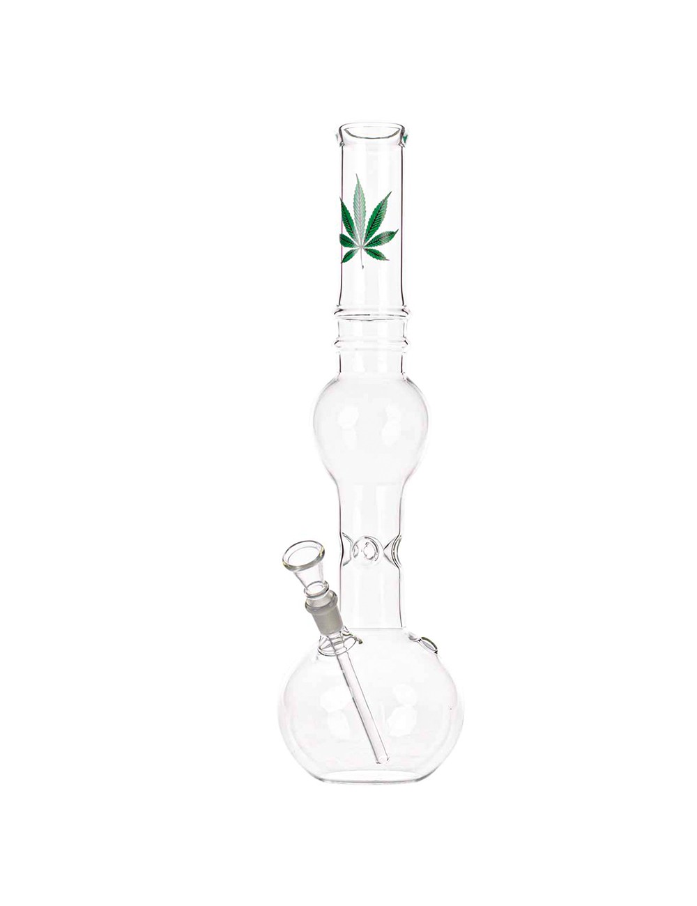 Leaf | Green Line Glass Bong