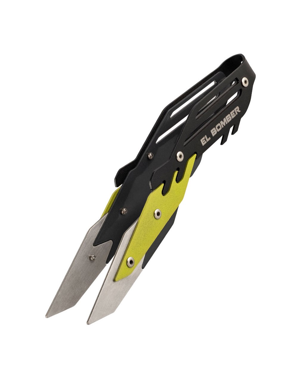 Щипцы стальные BOMBER MID NIGHT Yellow/Black